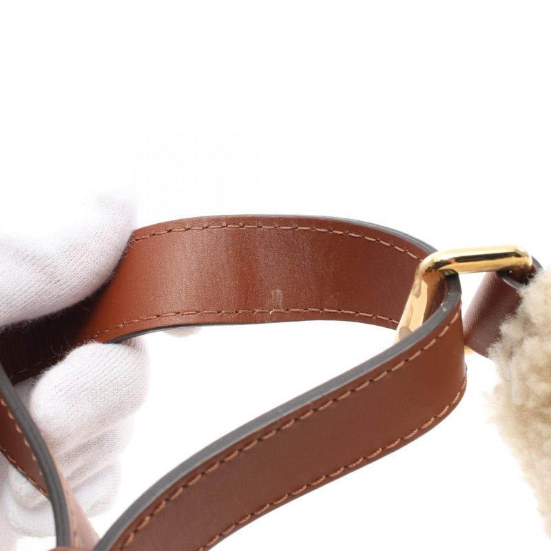 Louis Vuitton Leather Shearling Bum Bag Monogram Teddy - Barde - Image 8