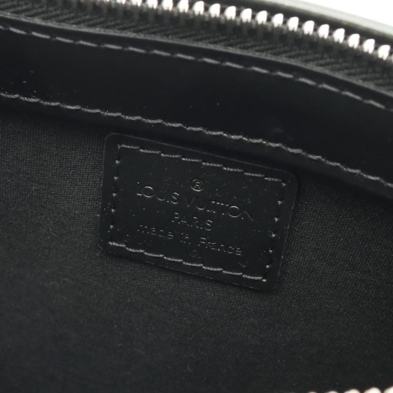 Louis Vuitton Monogram Mat Noir Leather Handbag M55142 - Barde - Image 4