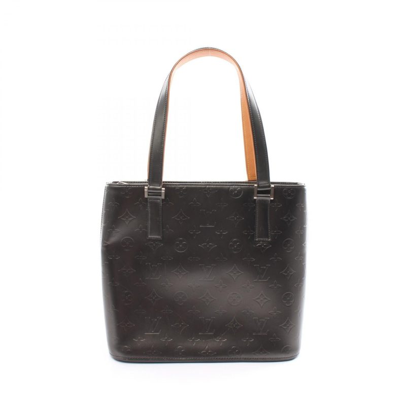 Louis Vuitton Monogram Mat Leather Stockton Handbag M55112 - Barde