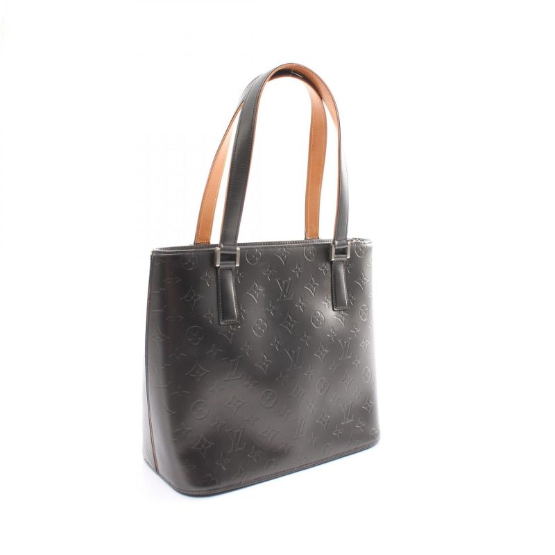 Louis Vuitton Monogram Mat Leather Stockton Handbag M55112 - Barde - Image 2