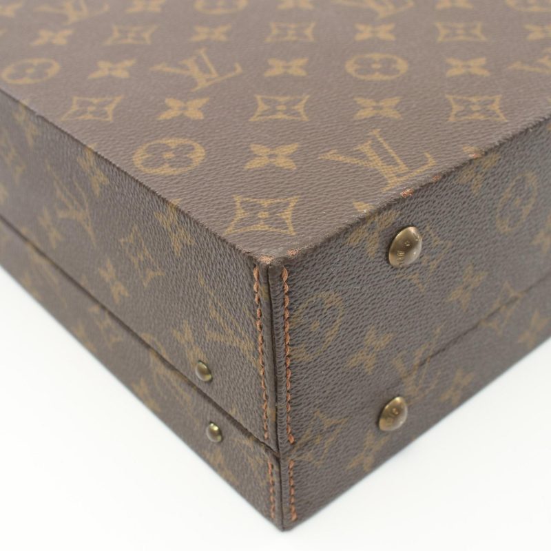 Louis Vuitton Monogram Jewelry Case Handbag M47120 - Barde - Image 8