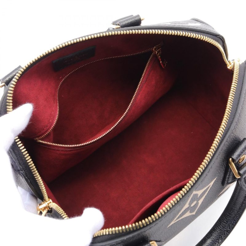 Louis Vuitton Speedy Bandouliere 25 Bicolor Monogram Empreinte Handbag M58947 - Barde - Image 3