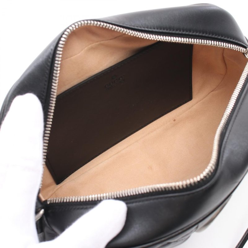 Gucci GG Marmont Leather Shoulder Bag - Barde - Image 3