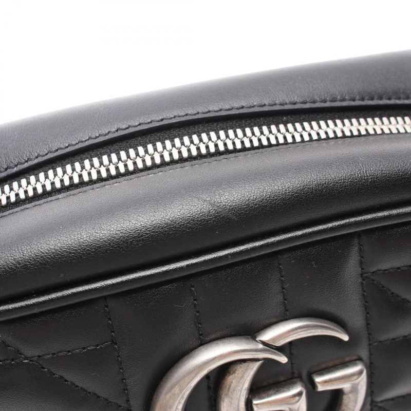 Gucci GG Marmont Leather Shoulder Bag - Barde - Image 5
