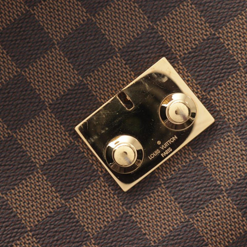 Louis Vuitton Damier Ebene Caissa Clutch Bag - Barde - Image 9