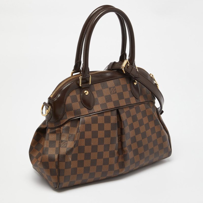 Louis Vuitton Damier Ebene Canvas Trevi Pm Bag - Barde - Image 2