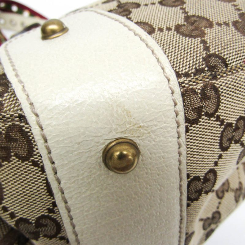 Gucci Gg Canvas    Canvas Leather Tote Bag (Pre-Owned) - Barde - Image 6