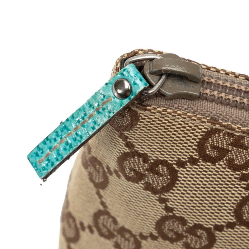 Gucci Gg Canvas  blue Gg Canvas Pouch (Pre-Owned) - Barde - Image 6
