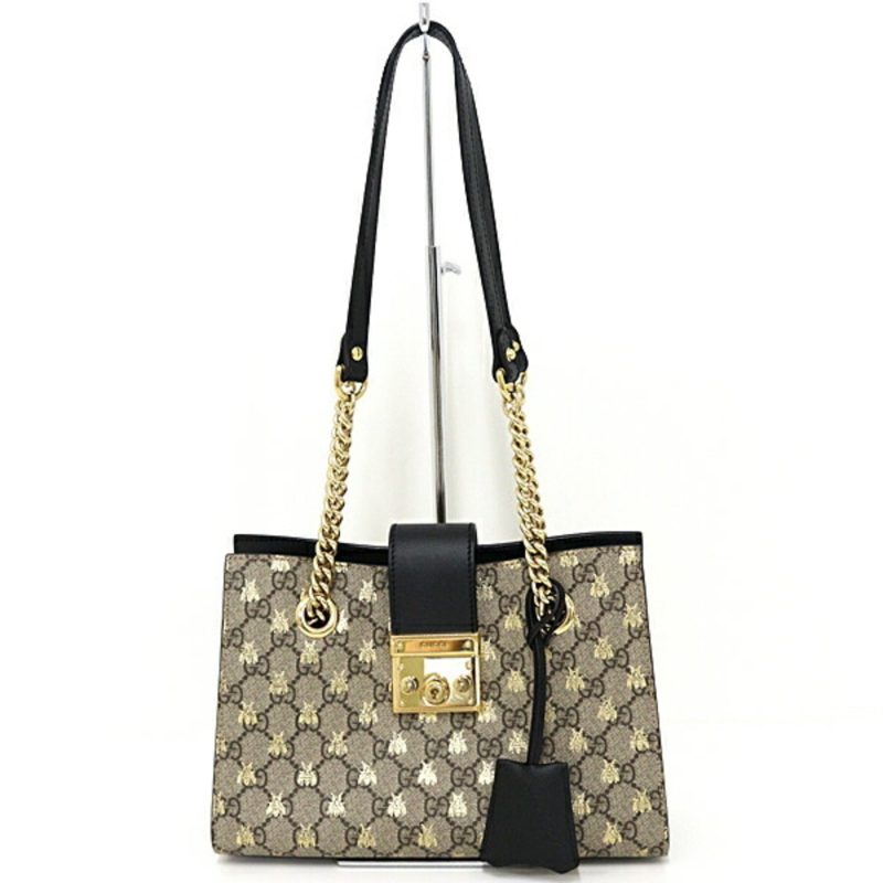 Gucci   Gg Supreme Leather Shoulder Bag (Pre-Owned) - Barde