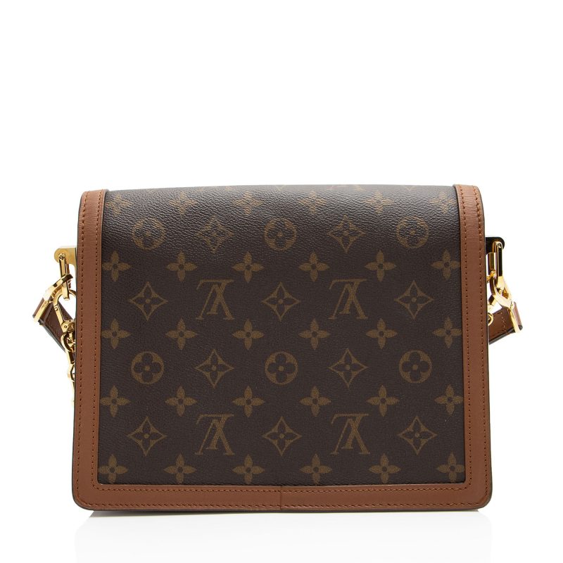 Louis Vuitton Reverse Monogram Dauphine MM Shoulder Bag - Barde - Image 3