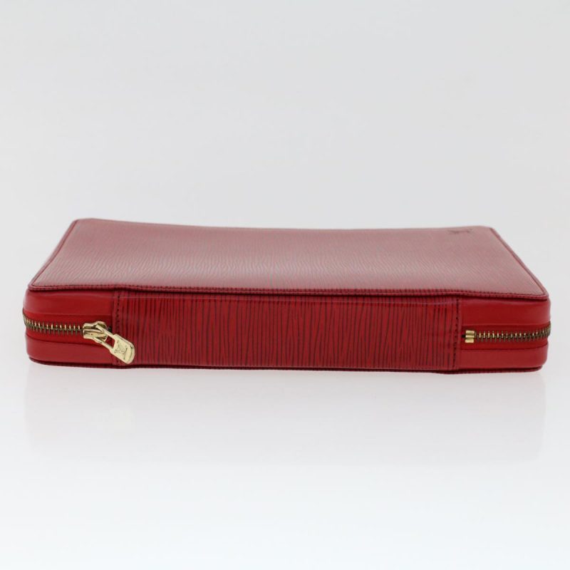 Louis Vuitton Pochette Leather Clutch Bag - Barde - Image 3