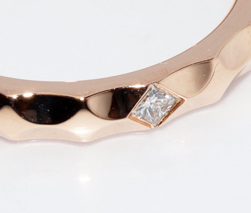Louis Vuitton K18PG Diamond Ring Q9F94 - Barde - Image 5