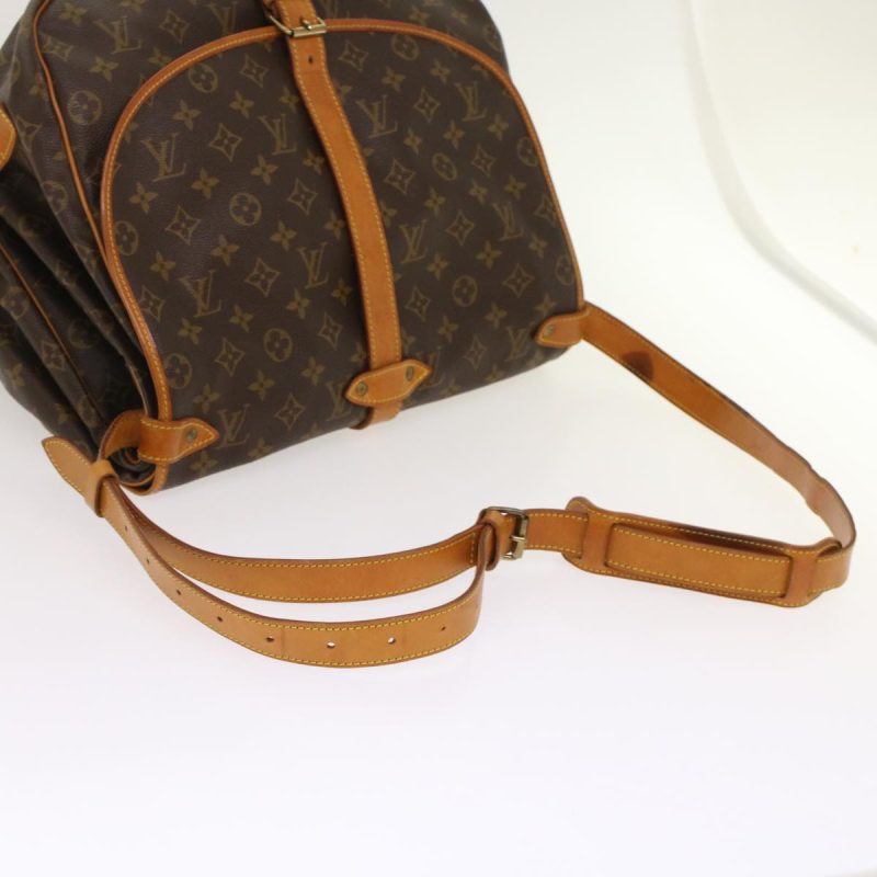 Louis Vuitton Saumur 35  Canvas Shoulder Bag - Barde - Image 4
