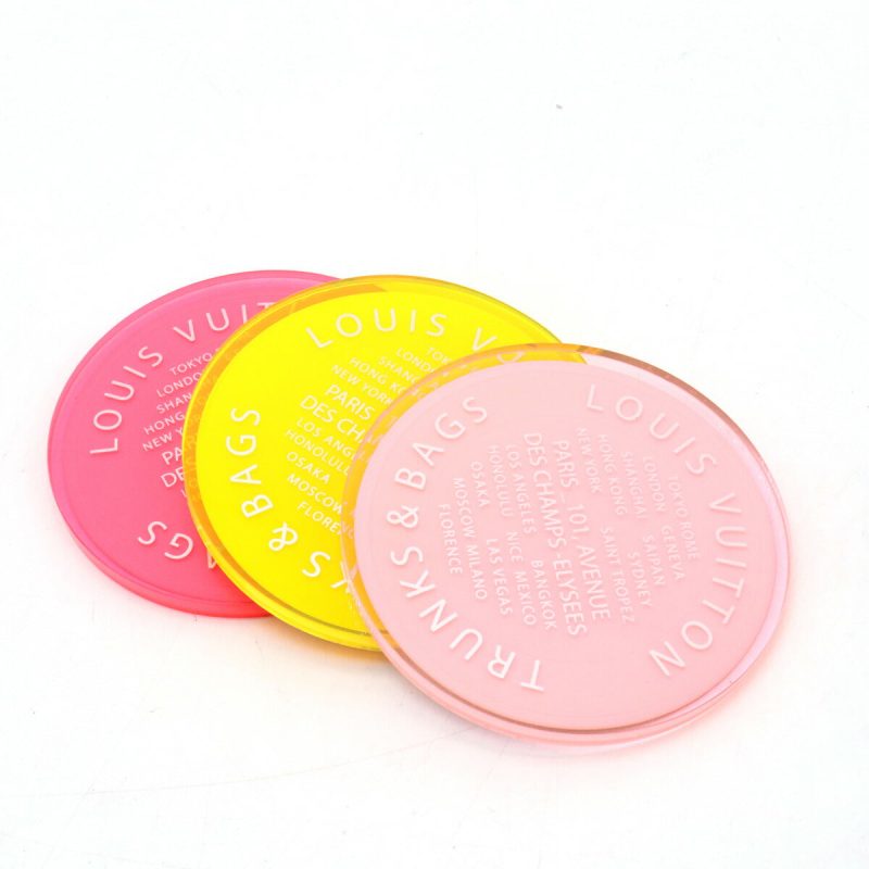 Louis Vuitton Monogram Coaster Set of 3 - Barde