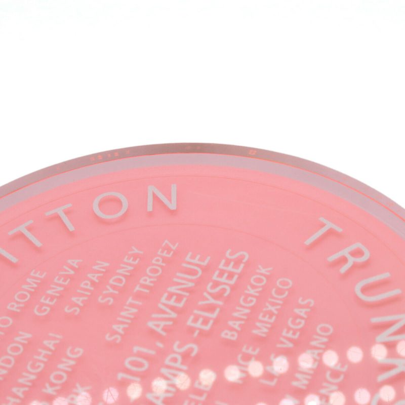 Louis Vuitton Monogram Coaster Set of 3 - Barde - Image 3