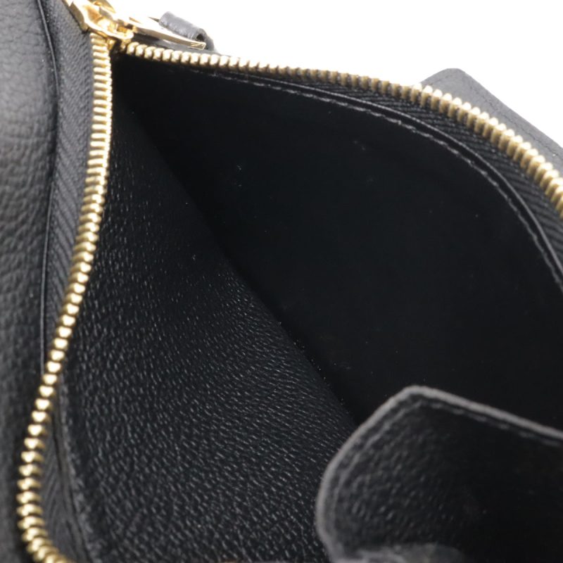 Louis Vuitton Monogram Empreinte Compact Wallet Black - Barde - Image 6