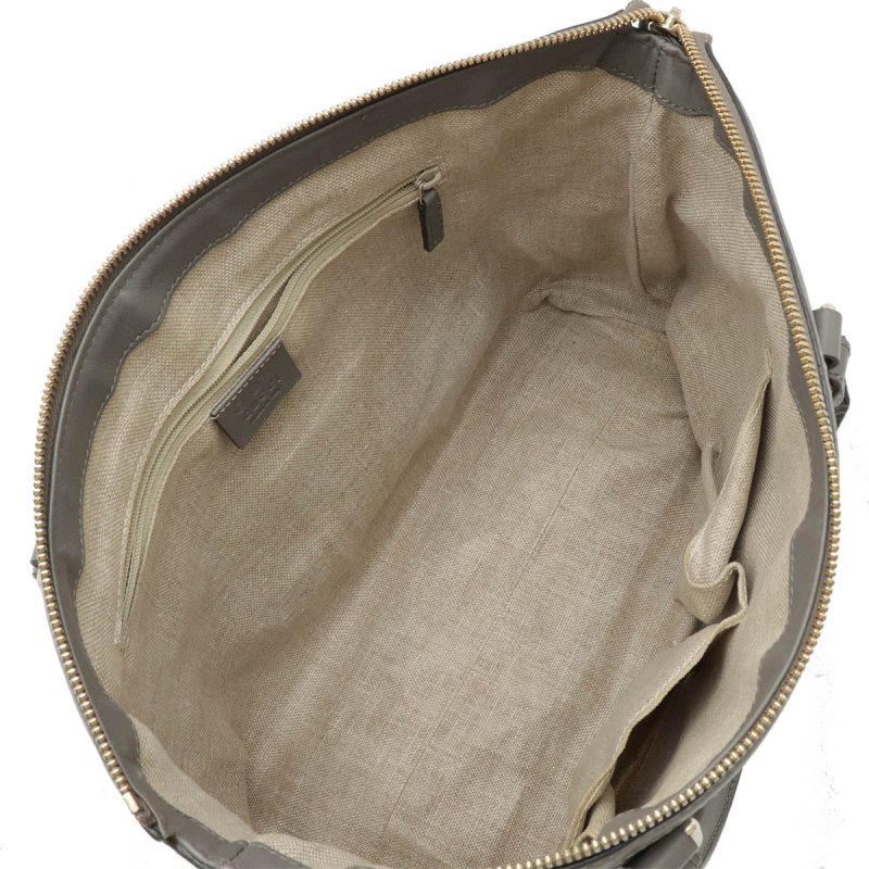 Gucci Leather Microguccissima Tote Bag - Barde - Image 6
