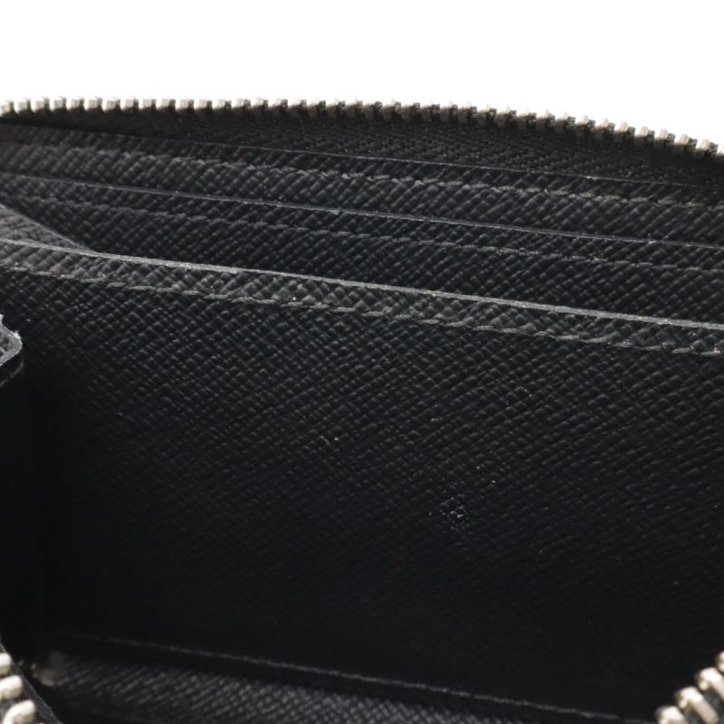 Louis Vuitton Taiga Zippy Coin Purse Black - Barde - Image 7
