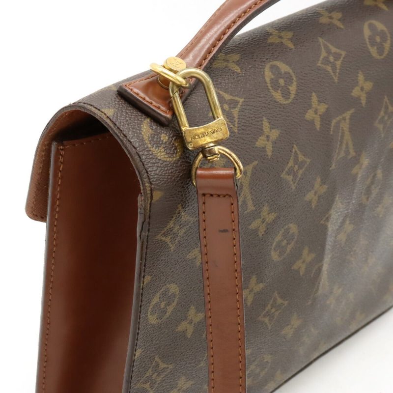 Louis Vuitton Monogram Monceau 28 Handbag M51185 - Barde - Image 5
