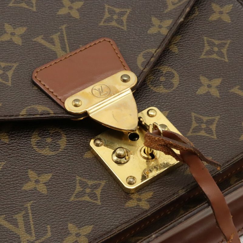 Louis Vuitton Monogram Monceau 28 Handbag M51185 - Barde - Image 7
