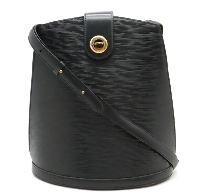 Louis Vuitton Epi Cluny Shoulder Bag Black - Barde