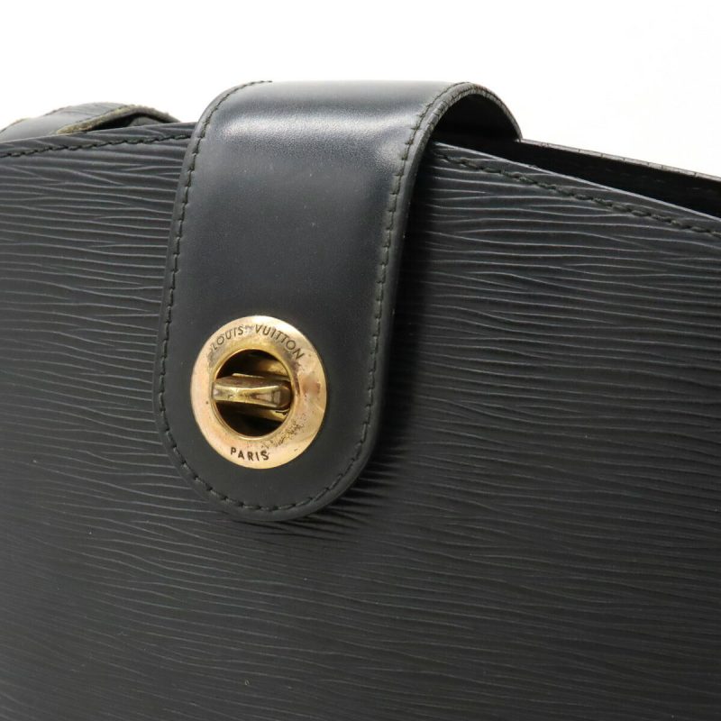 Louis Vuitton Epi Cluny Shoulder Bag Black - Barde - Image 4
