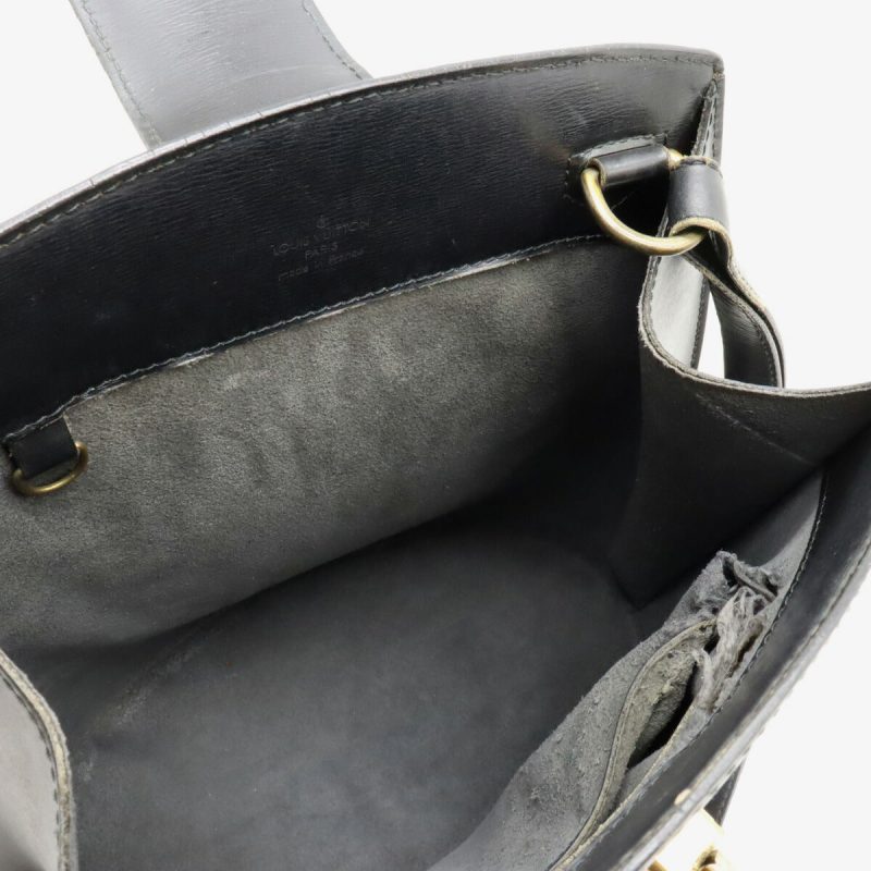 Louis Vuitton Epi Cluny Shoulder Bag Black - Barde - Image 8