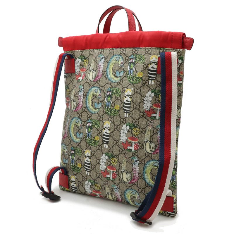 Gucci Children's GG Supreme Backpack 550775 - Barde - Image 2