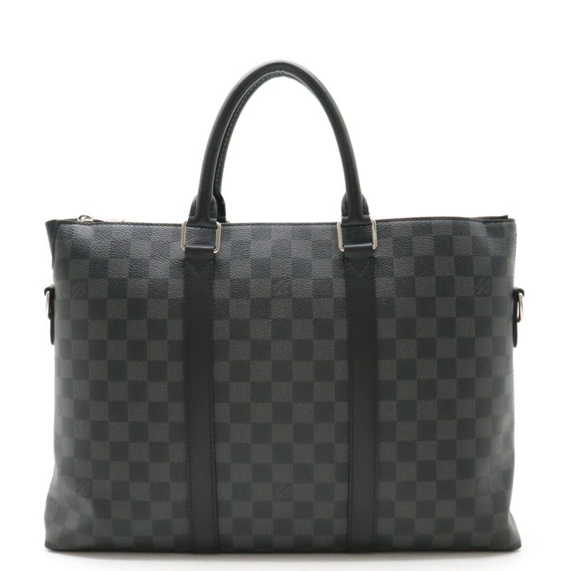 Louis Vuitton Damier Graphite Anton Briefcase N40024 - Barde
