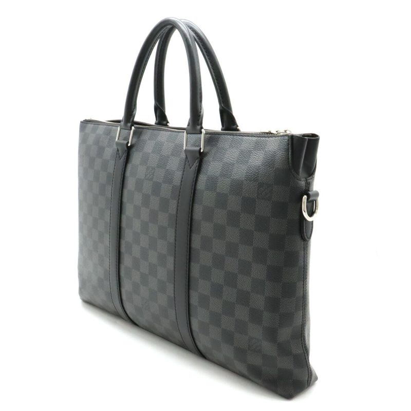 Louis Vuitton Damier Graphite Anton Briefcase N40024 - Barde - Image 2