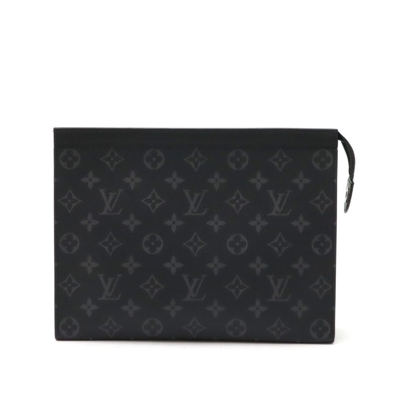 Louis Vuitton Monogram Eclipse Pochette Voyage MM Clutch M61692 - Barde