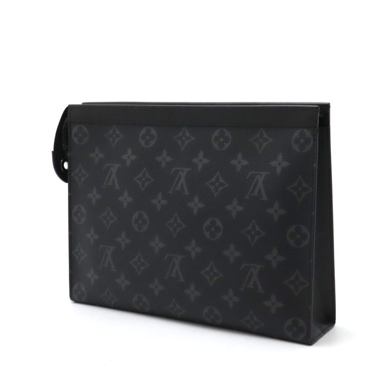 Louis Vuitton Monogram Eclipse Pochette Voyage MM Clutch M61692 - Barde - Image 2