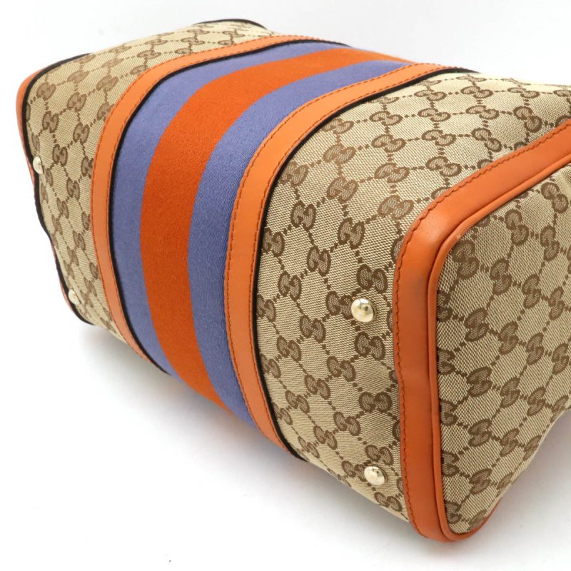 Gucci GG Canvas Leather 2WAY Handbag - Barde - Image 3
