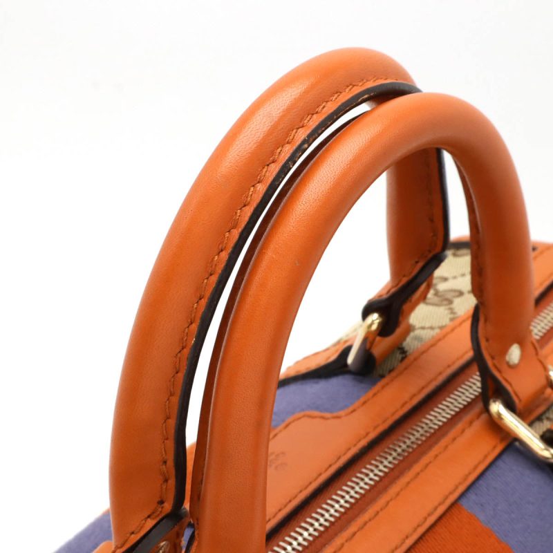 Gucci GG Canvas Leather 2WAY Handbag - Barde - Image 4