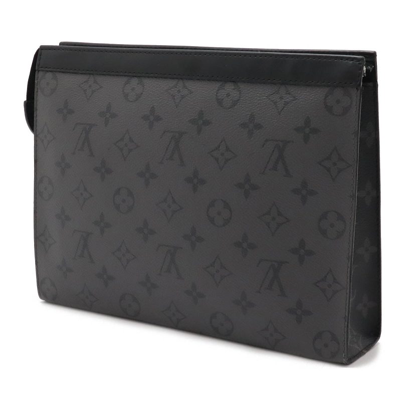 Louis Vuitton Monogram Eclipse Pochette Voyage MM Clutch M69535 - Barde - Image 2