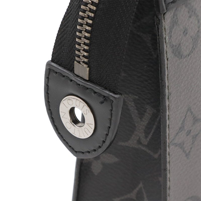 Louis Vuitton Monogram Eclipse Pochette Voyage MM Clutch M69535 - Barde - Image 5