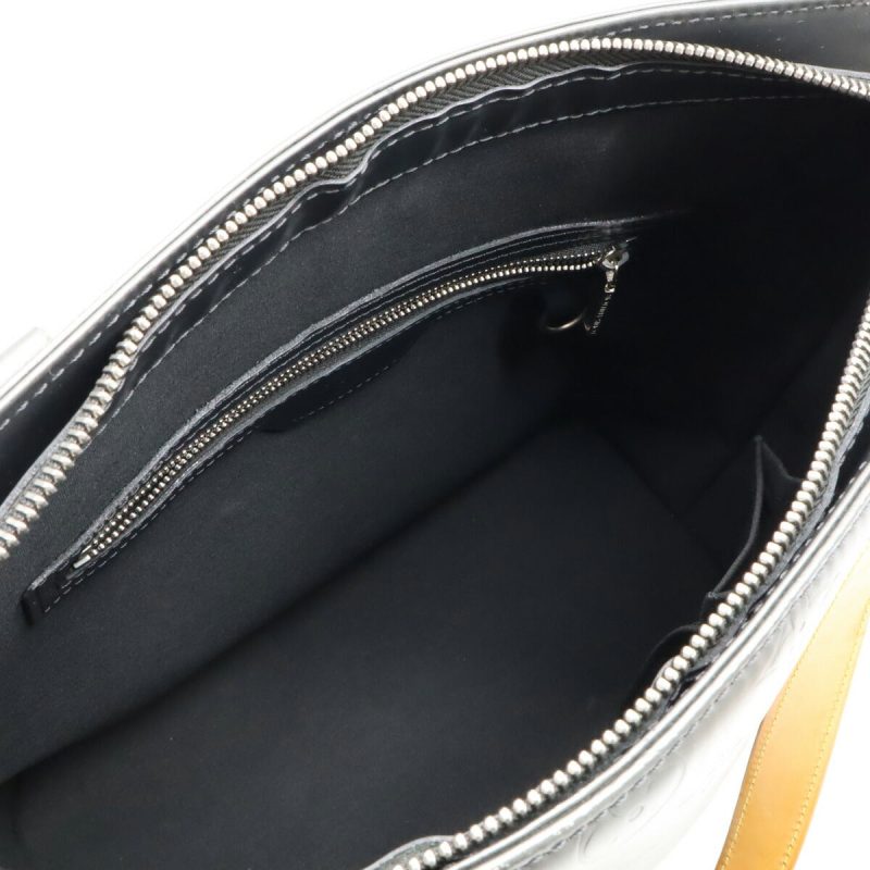 Louis Vuitton Monogram Mat Stockton Tote Bag Black - Barde - Image 6