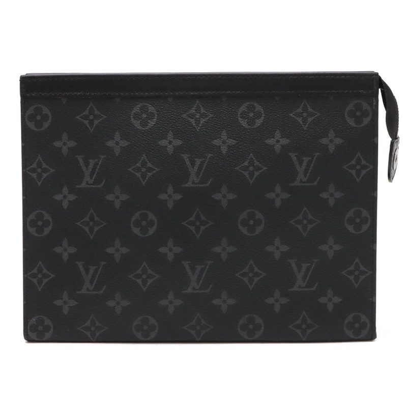 Louis Vuitton Monogram Eclipse Pochette Voyage MM Clutch - Barde