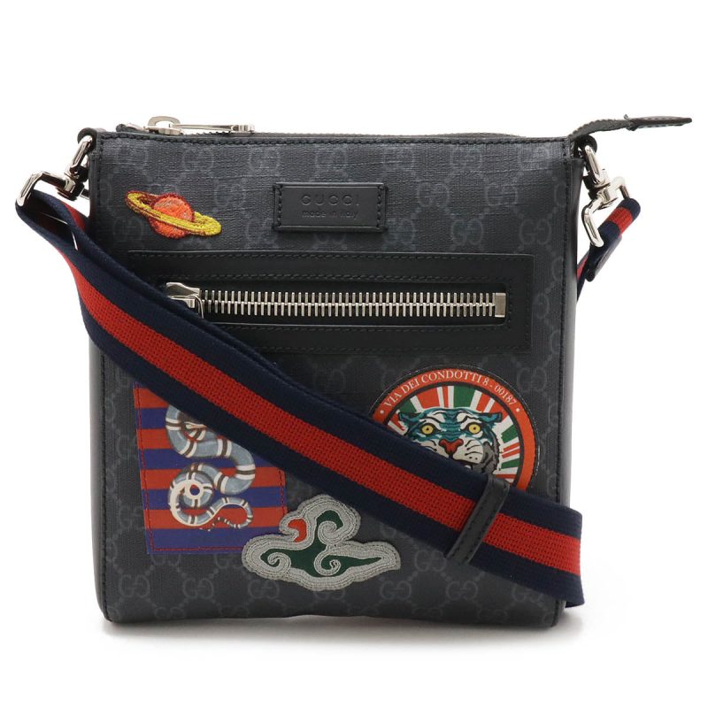 Gucci GG Supreme Messenger Bag Snake Tiger - Barde