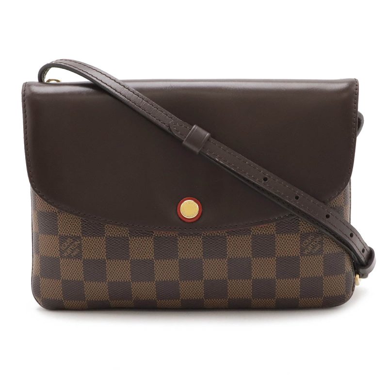 Louis Vuitton Damier Twice Shoulder Bag N48259 - Barde