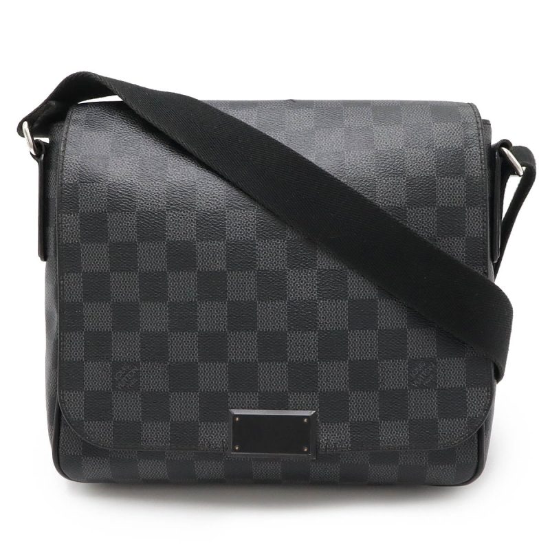 Louis Vuitton Damier Graphite District PM Messenger Bag - Barde