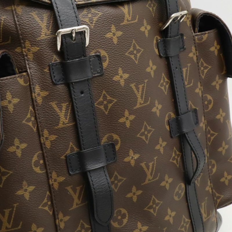 Louis Vuitton Monogram Macassar Christopher PM Backpack M43735 - Barde - Image 7