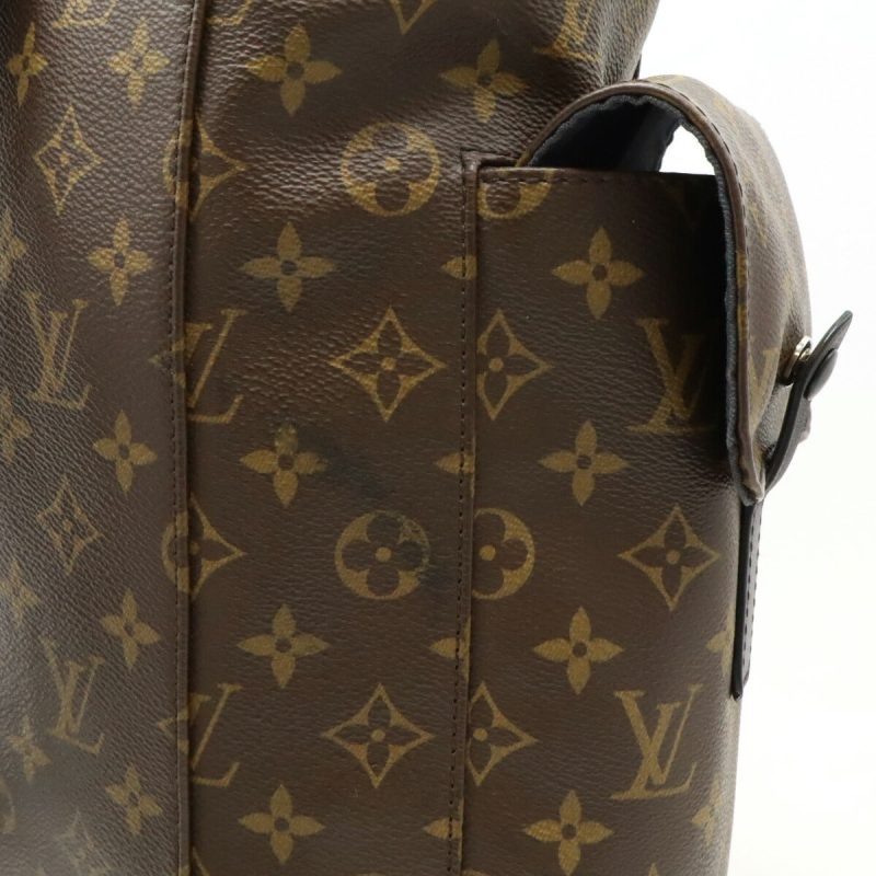 Louis Vuitton Monogram Macassar Christopher PM Backpack M43735 - Barde - Image 9