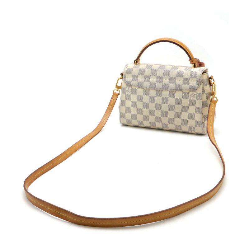 Louis Vuitton Damier Azur Croisette Handbag - Barde - Image 2