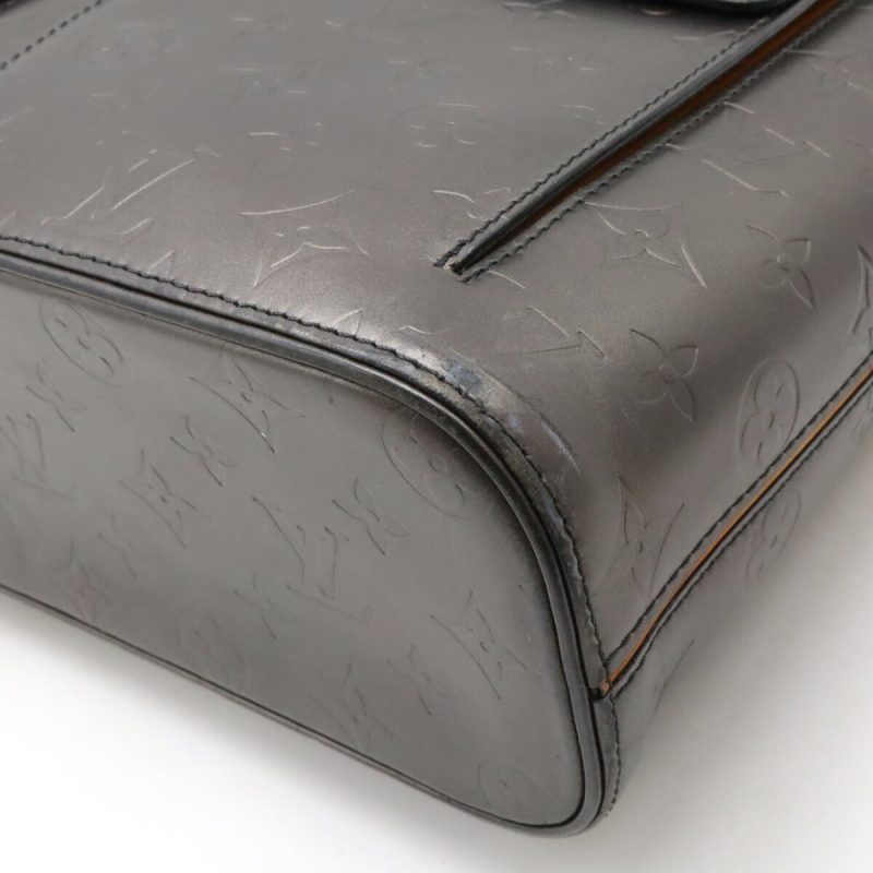 Louis Vuitton Monogram Mat Willwood Tote Bag - Barde - Image 3