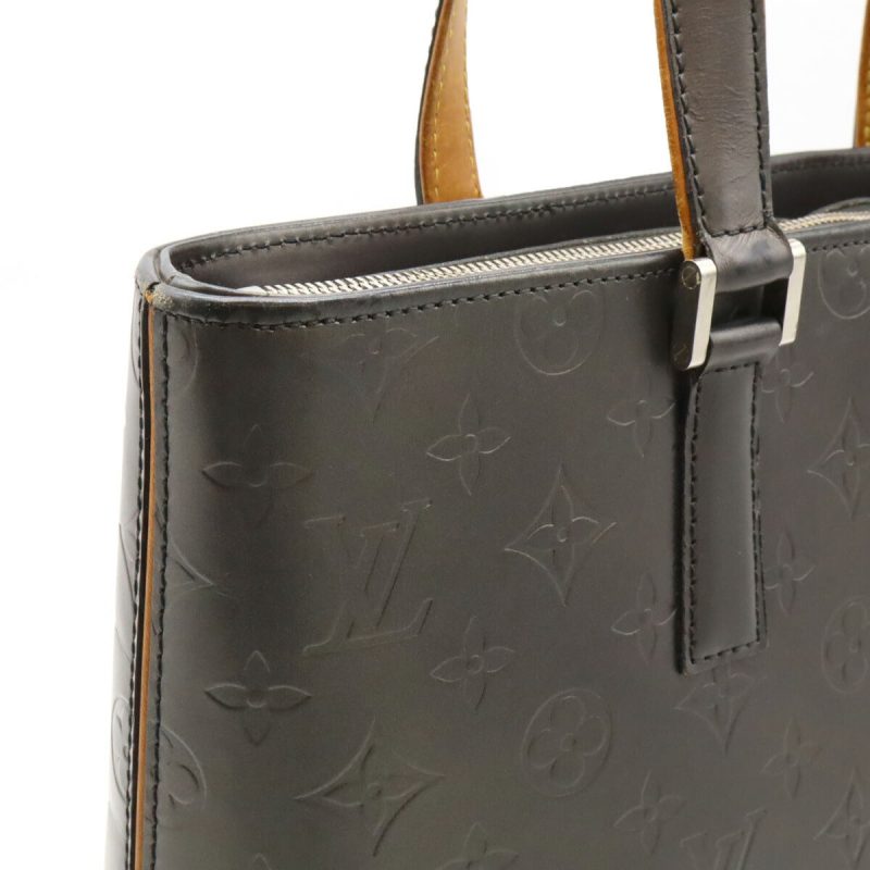 Louis Vuitton Monogram Mat Willwood Tote Bag - Barde - Image 7