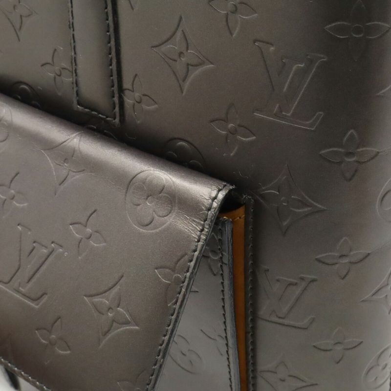 Louis Vuitton Monogram Mat Willwood Tote Bag - Barde - Image 8