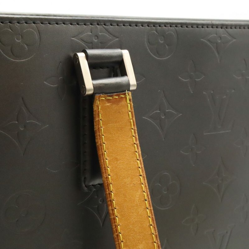 Louis Vuitton Monogram Mat Willwood Tote Bag - Barde - Image 8