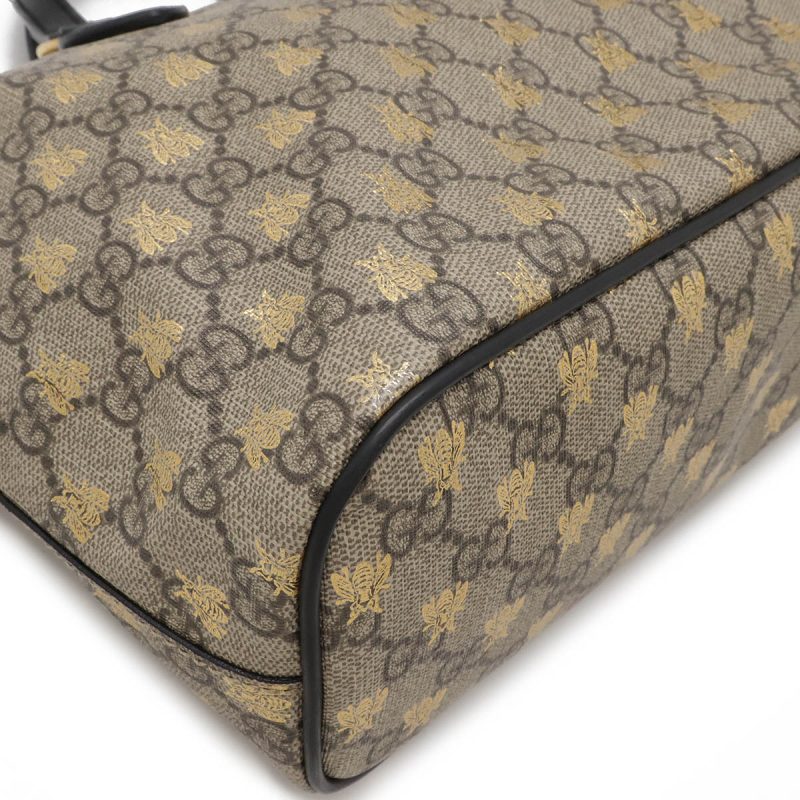 Gucci GG Supreme Bee 2WAY Tote Handbag - Barde - Image 3
