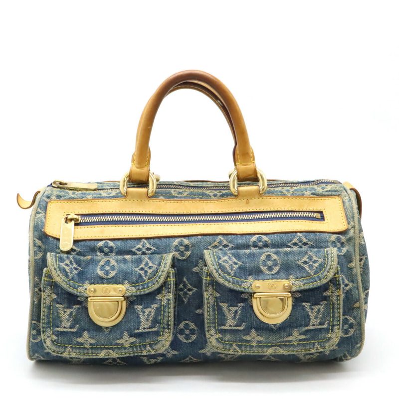 Louis Vuitton Monogram Denim Neo Speedy Handbag M95019 - Barde